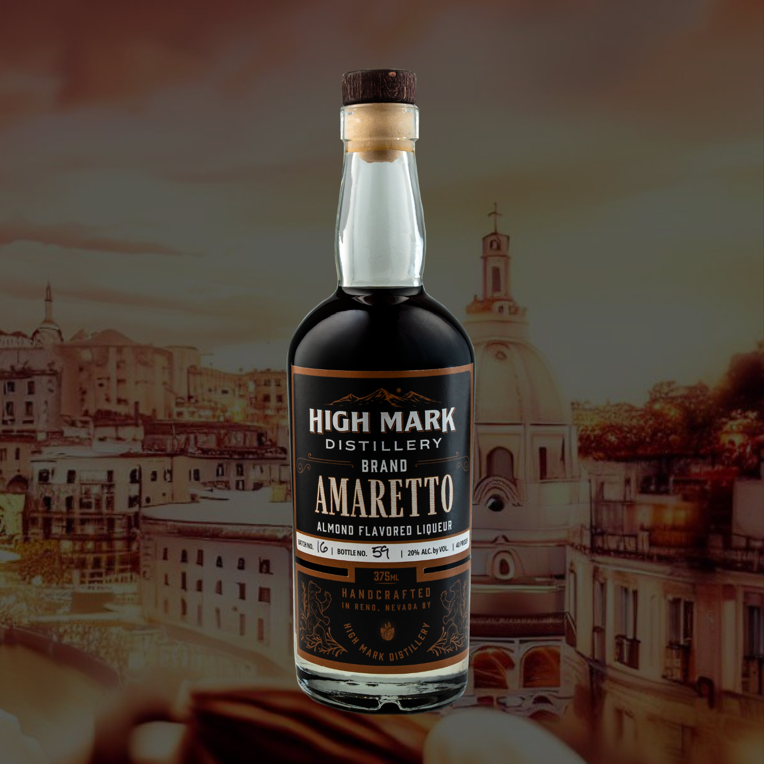 AMARETTO – High Mark Distillery & Barrel House AMARETTO – High Mark Distillery & Barrel House