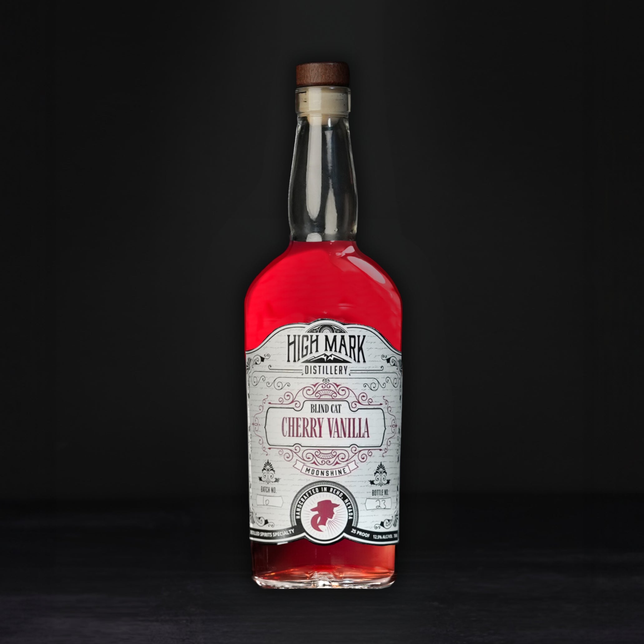 Cherry Vanilla 'Shine – High Mark Distillery & Barrel House