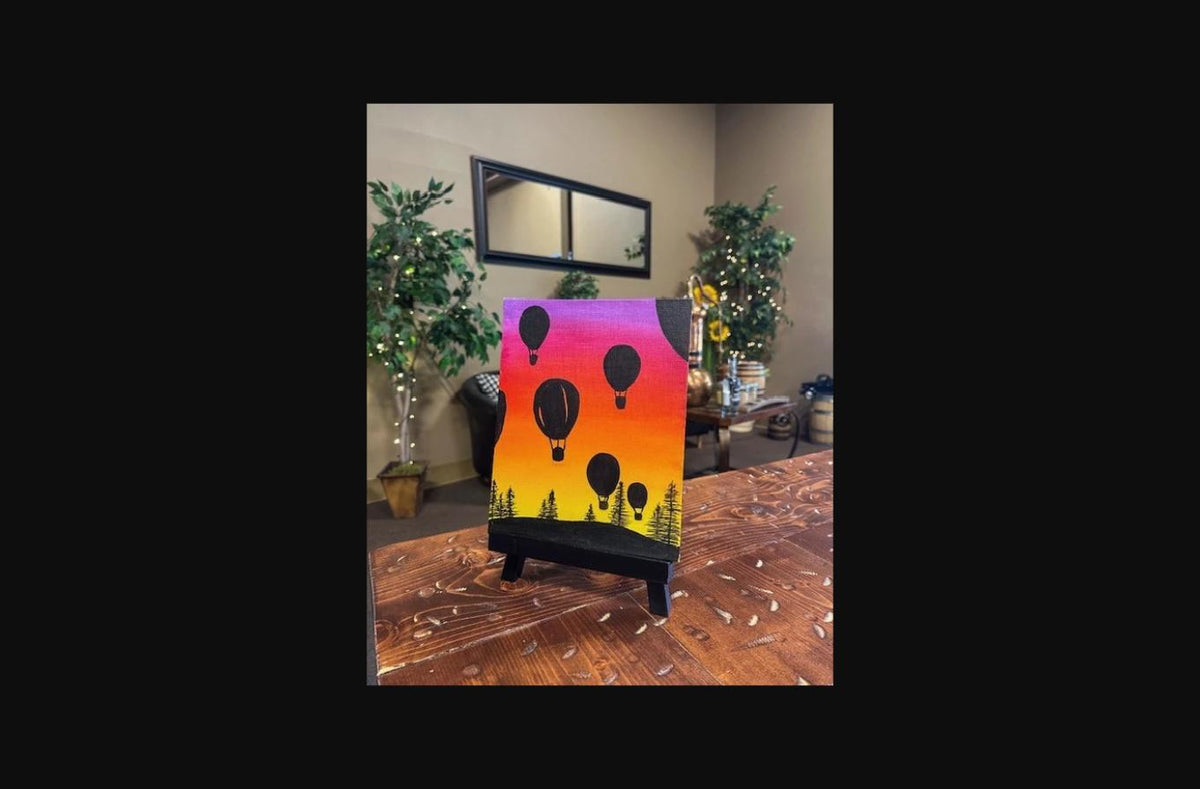 September 23/ Wednesday - Hot Air Balloons Painting $50