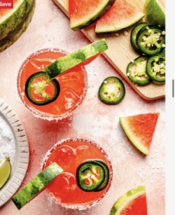 June 13 | Mexican Cocktails — Spicy Watermelon Margarita & Smoked Jalapeño-Moonshine Margarita