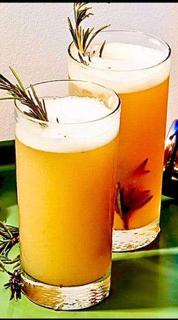 June 6- Rosemary Mezcal Fizz & Dirty Mezcal Martinis